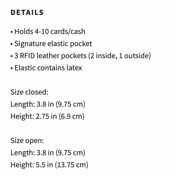 Thread Wallet Offwhite Bifold Wallet - Picture 4 of 4